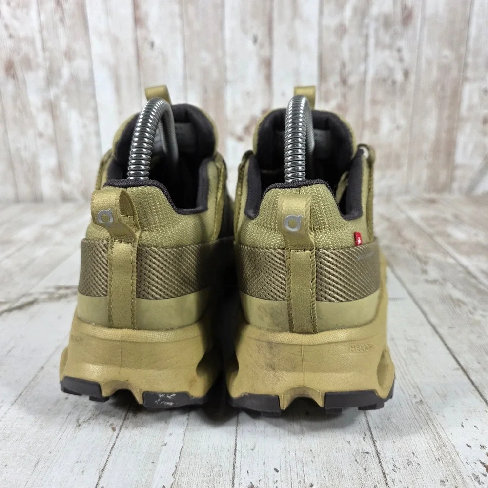 On Running Cloudsurfer Next Waterproof Olive Tan Womens 7 Sneakers 3WE10022310